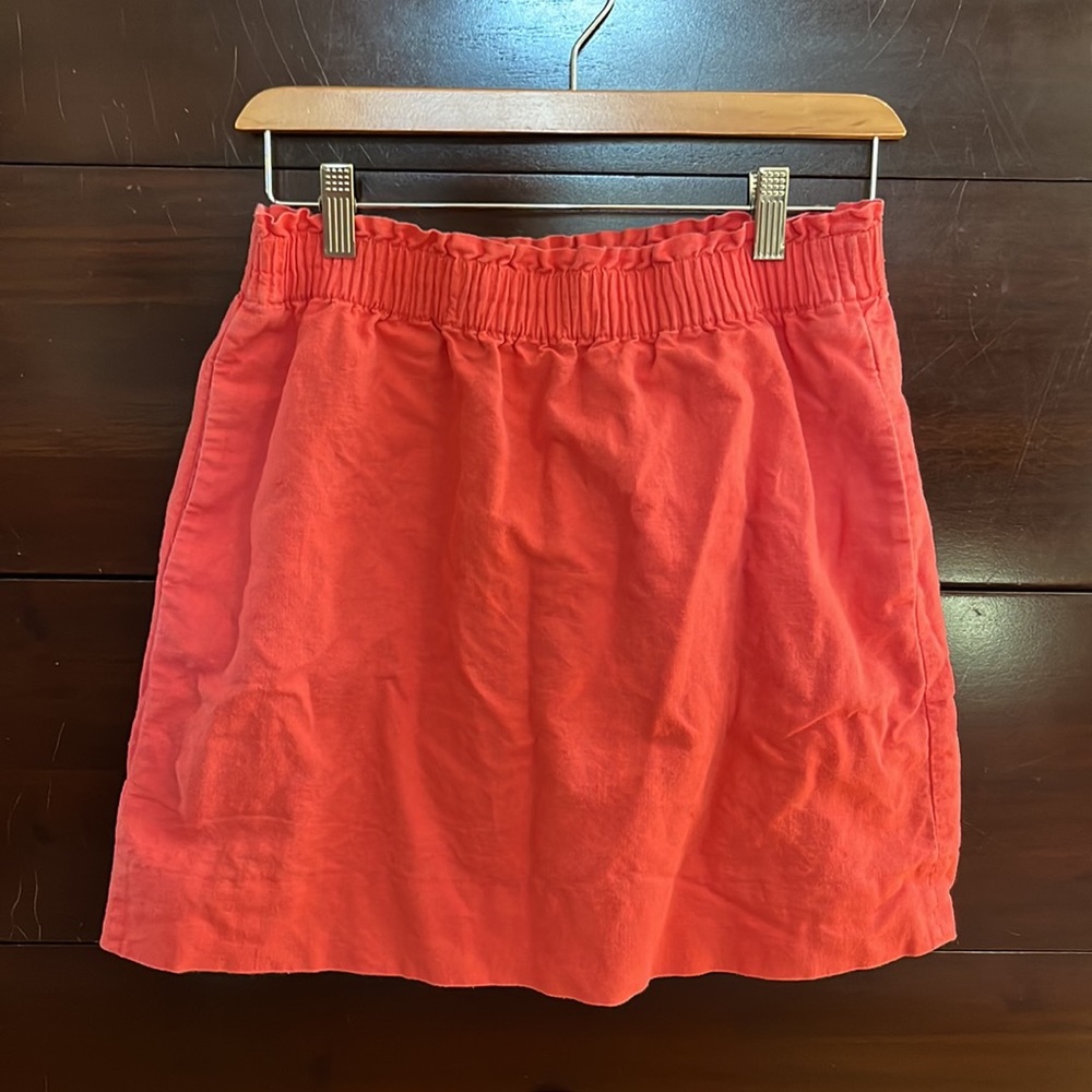 J. Crew sidewalk skirt, GUC
